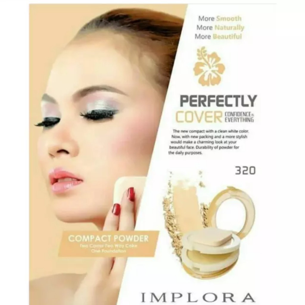 BEDAK IMPLORA COMPACT POWDER 3IN1 / SUELUTU POW CAKE