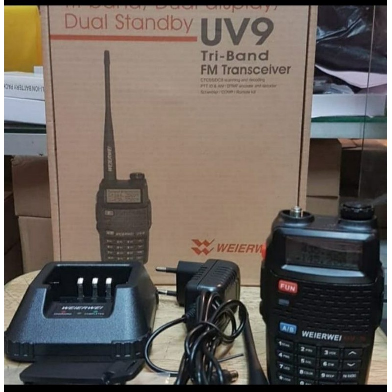 HT WEIRWEI UV9 TRIBAND GARANSI WEIRWEI UV-9