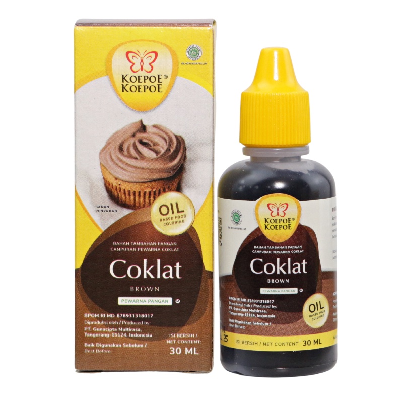 PEWARNA COKLAT OIL BASE (30ml)