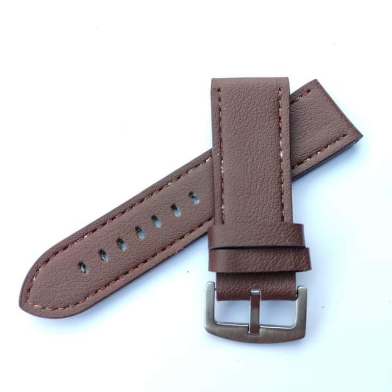 Strap Tali jam tangan kulit leather Pria 26mm Tali jam kulit BZ26