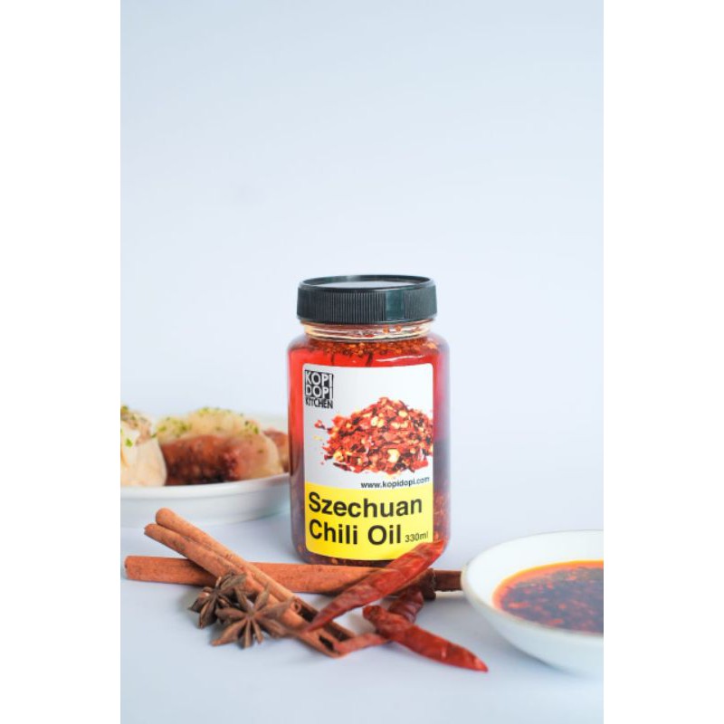 

AKU KAMU Szechuan Chili Oil Sambal Minyak Cabe Cabai Dimsum Homemade Halal