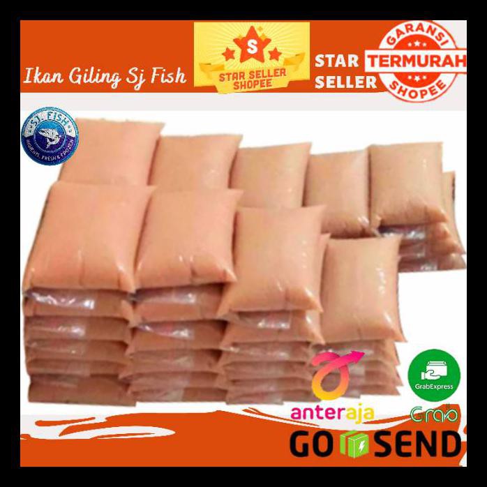 

Termurah Ikan Tenggiri Giling Grade Super Bulat