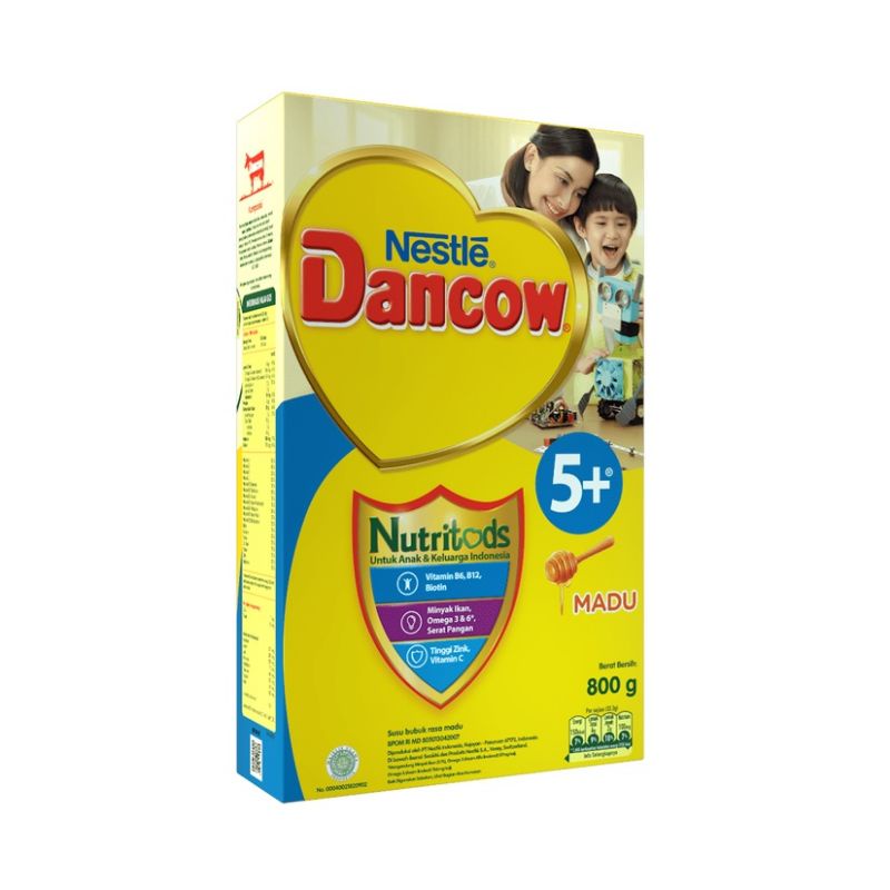 

Nestle Dancow 5+ Nutritods Susu Pertumbuhan 5-12 Tahun 750 gr