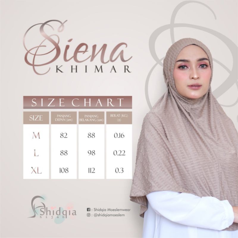 Khimar Siena by Shidqia