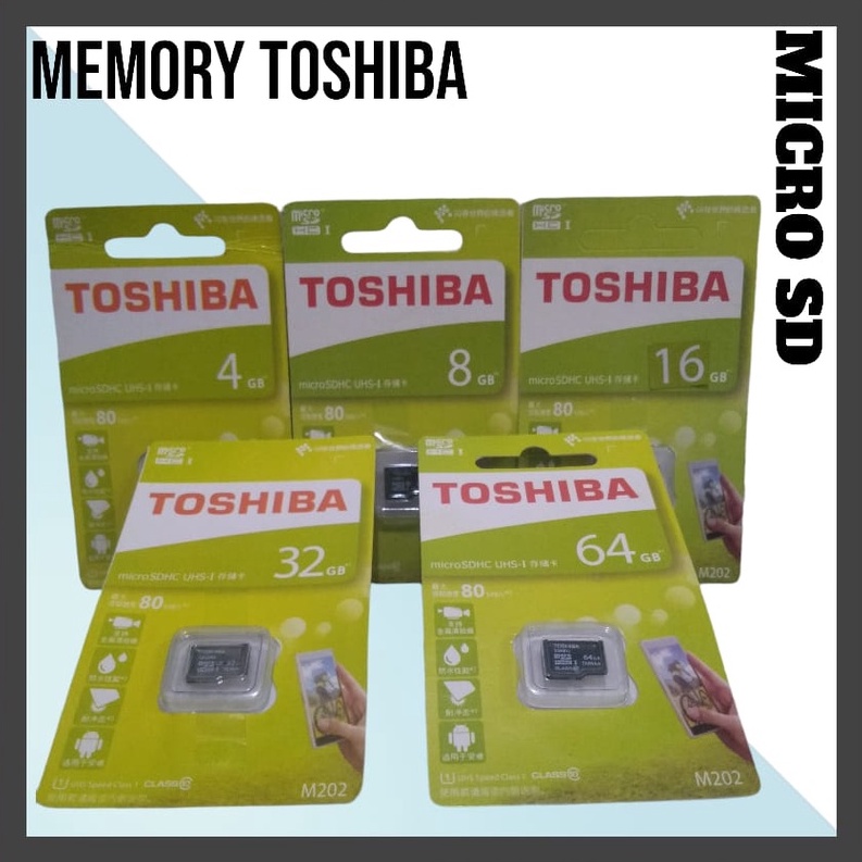 MEMORY TOSHIBA MURAH//MMC TOSHIBA 4.8.16.32.64GB