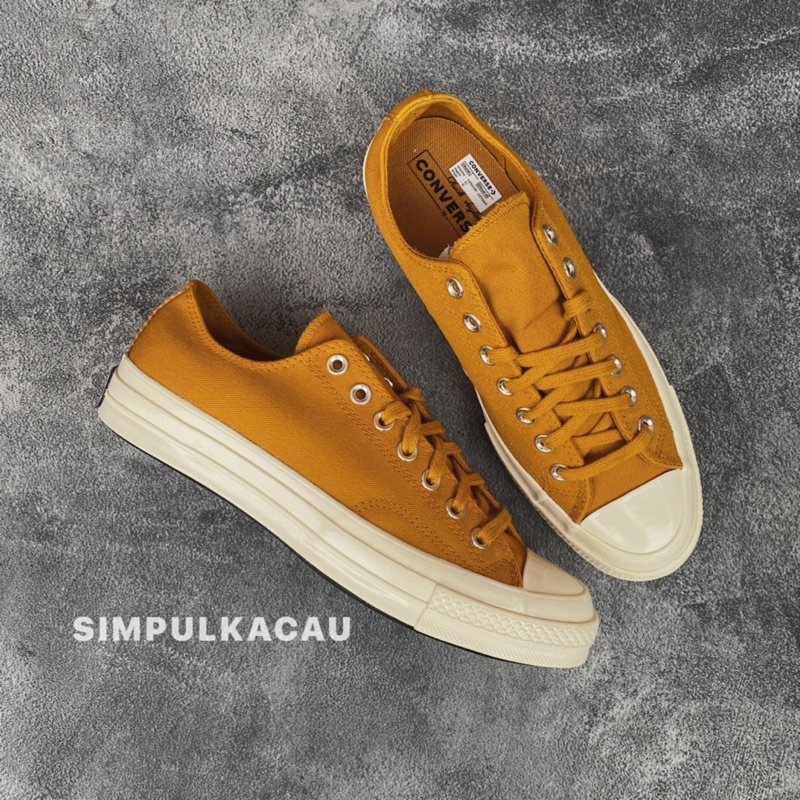 converse 70s low ox yellow saffron