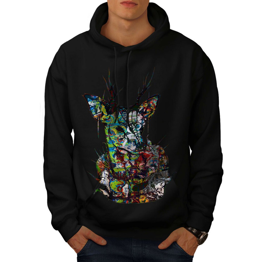 deer sweatshirt mens