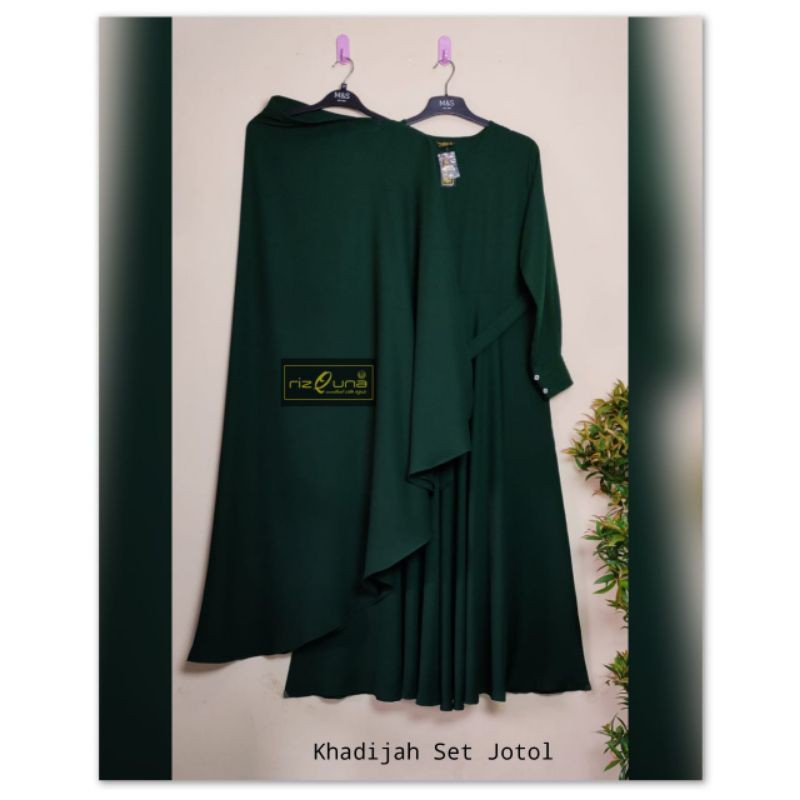SET KHADIJAH by rizquna gamis size M L