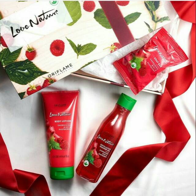 Shower gel,  body lotion dan soap bar oriflame