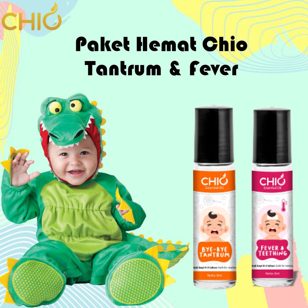 Paket Hemat Chio Fever dan Bye Bye Tantrumn