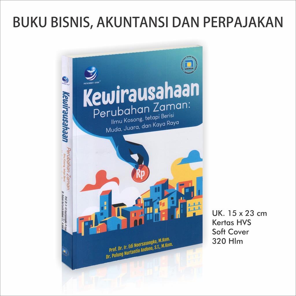 Buku Akuntansi Bisnis : Buku Metodologi Penelitian Bisnis / Kewirausahaan / Mahir Komputerisasi Akuntansi Dengan MYOB Accounting V23 / Pengantar Akuntansi-2