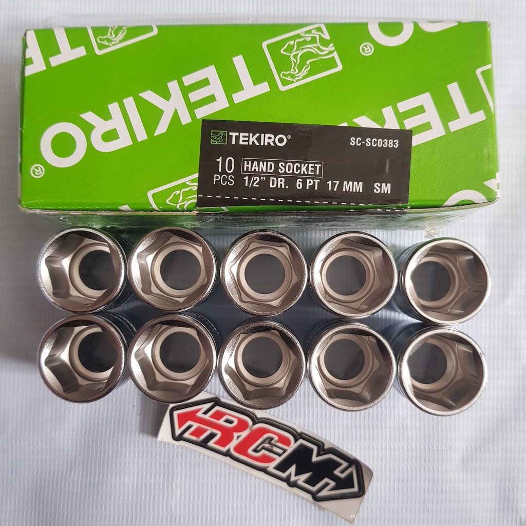 MATA KUNCI SOCK SHOCK SOK HAND SOCKET 1/2 6PT 6 PT 17MM 17 MM CR-V CRV HRGA PERBIJI ORI ORIGINAL TEKIRO ASLI