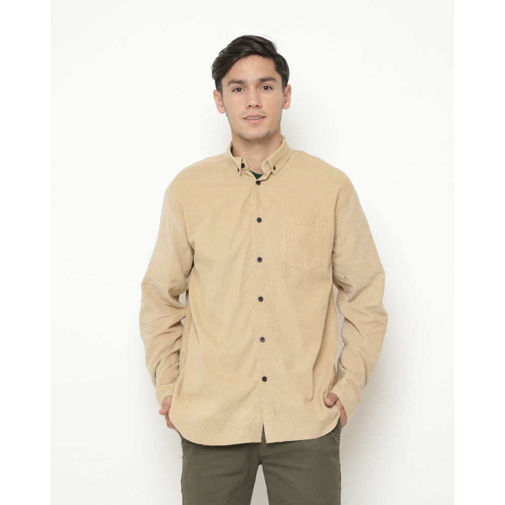 

Erigo Corduroy Shirt Buckshot Light Cream