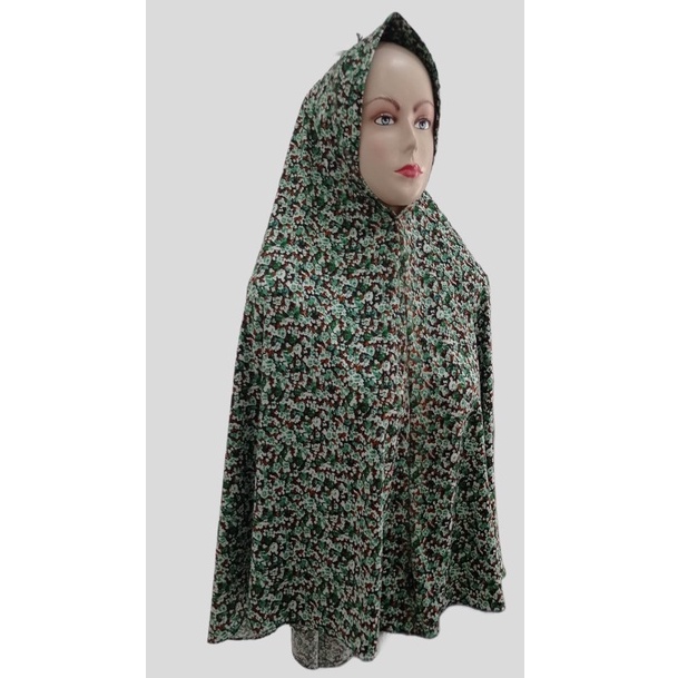 Hijab Instan Jersey Motif Bunga