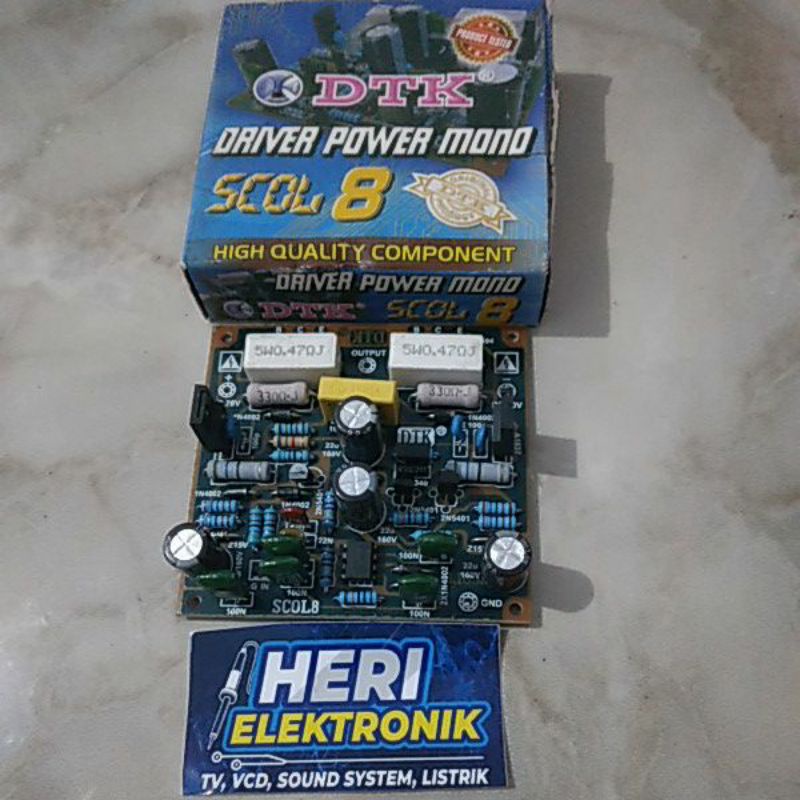 DRIVER POWER MONO SCOL 8 DTK