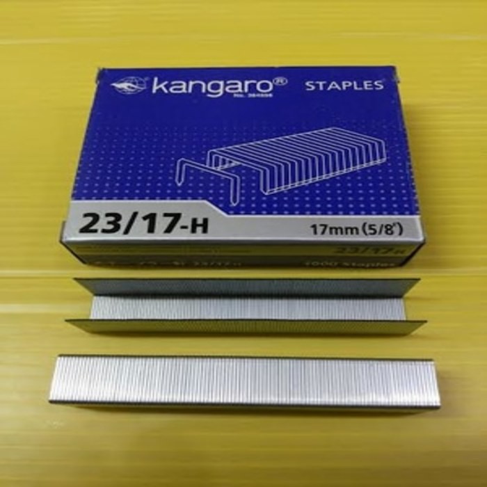 

ISI STAPLES JILID KANGARO 23/17 (17 mm)