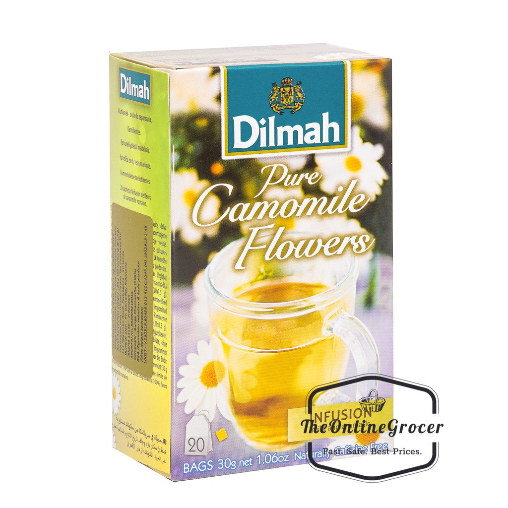 Dilmah Pure Camomile Infusion Tea 20s - Teh Celup Infusion No Envelope