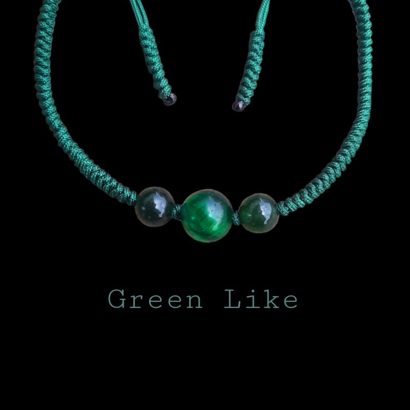 Gelang Ariel Green Like Untai Aw produk