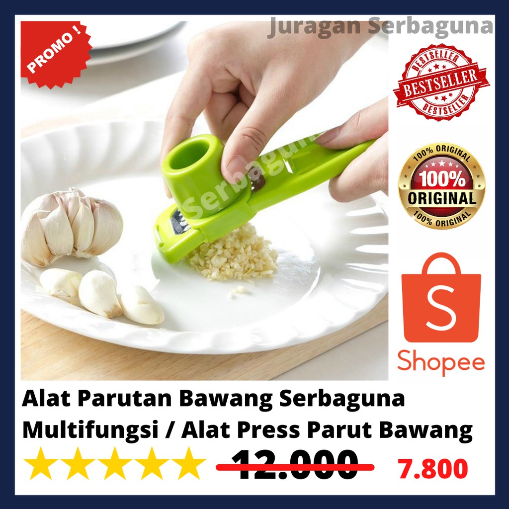 Alat Parutan Bawang Serbaguna Multifungsi / Alat Press Parut Bawang