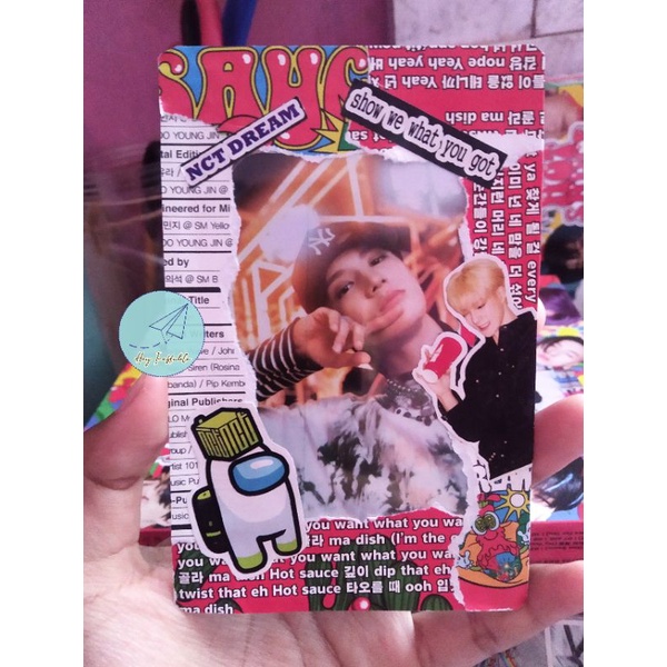 TOPLOADER DECO NCT DREAM HOT SAUCE