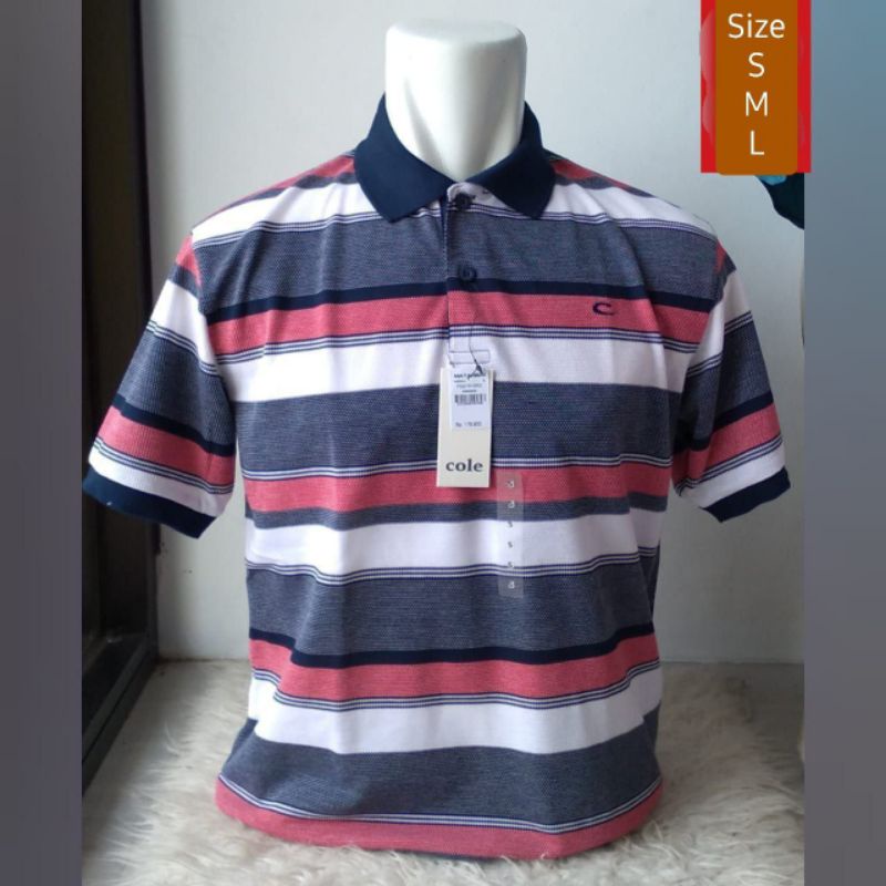 KAOS KERAH PRIA COLE BRANDED MATAHARI MURAH KSKRHCL9299