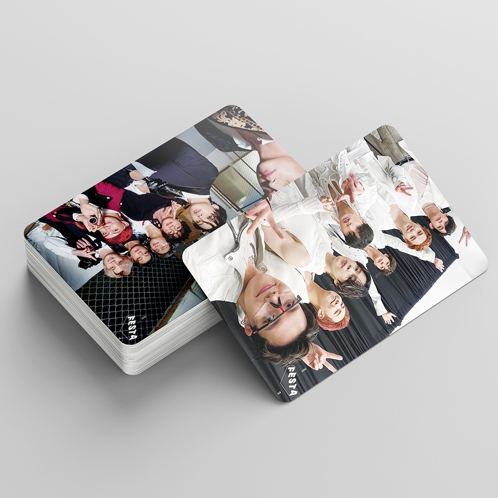 55pcs / set Kartu Foto Lomo BTS 2022 Festa Bangtan Boys