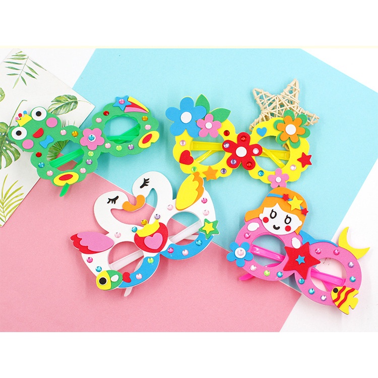 DIY KACAMATA/ Kerajinan tangan prakarya mentessori pada anak Art &amp; Craf