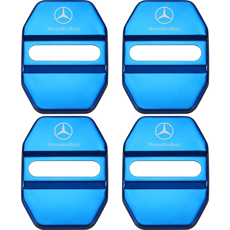 G-club 4pcs / set Stiker cover Pelindung Kunci Pintu Mobil anti Karat Bahan stainless steel Untuk Toyota