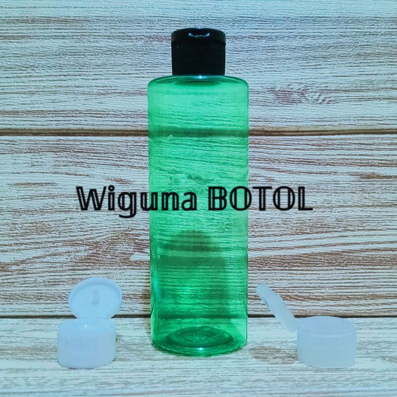 Botol Fliptop 250ml Hijau / Botol Rf 250ml Tutup Fliptop