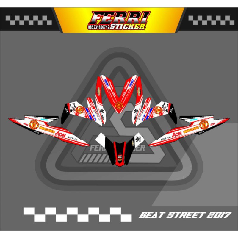 dekal Stiker fullbody beat street 2017