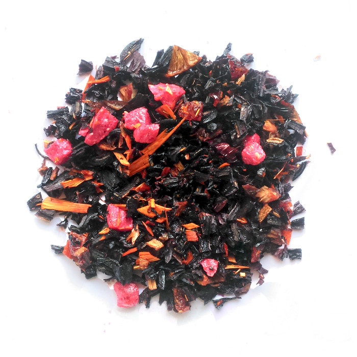 

TEH-DAUN- BERRYBISCOUS | POUCH | HAVELTEA | FRUIT TEA |TEH HITAM |BERRY HIBISCUS - LOOSE LEAF 250G
