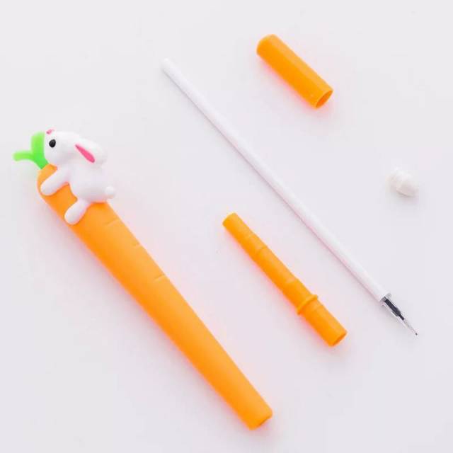 pulpen rabbit with wortel / pulpen unik