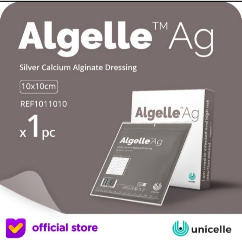 algelle ag silver calsium alginite dressing