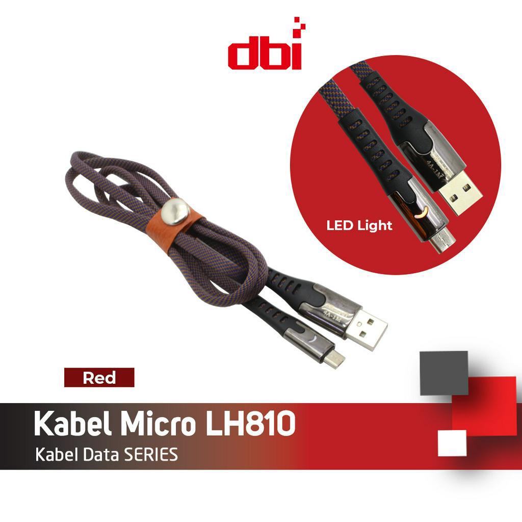 Kabel Data Micro USB Type C IPhone 100cm LED FAST CHARGING 4A CELLKIT LH810