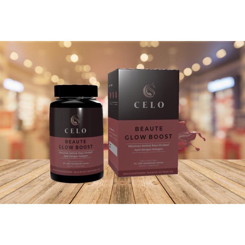 CELO BOOSTER COLLAGEN, WHITENING, ANTI AGING FREE GIFT READY STOCK CELO.BEAUTE