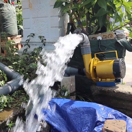 Mesin pompa air kolam untuk budidaya ikan cupang JET 350 FREE KLEP