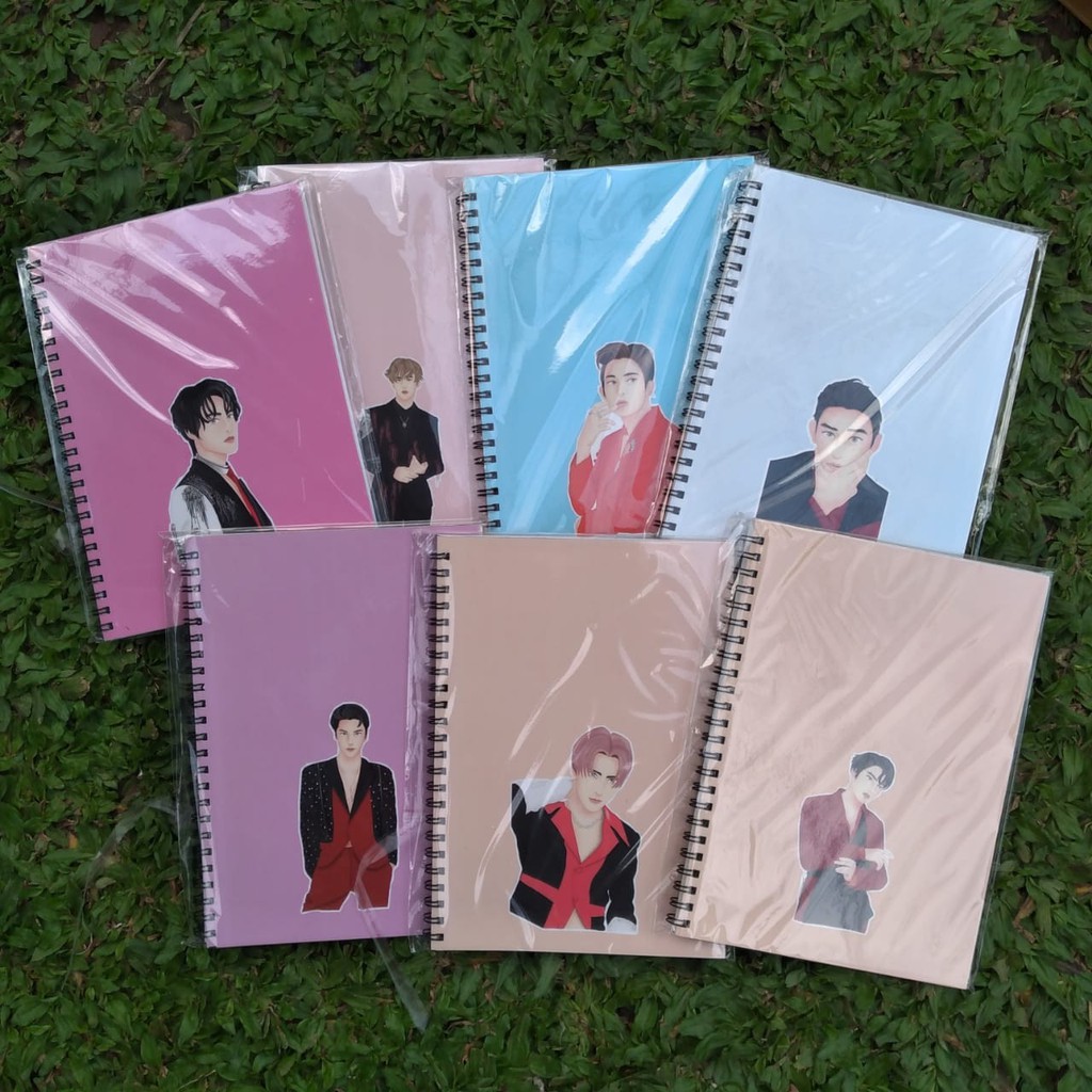 NOTEBOOK A5 WAYV WAY V  Grid Book Paper Ringnote Jurnal  Journal Note Book Diary Buku KPOP