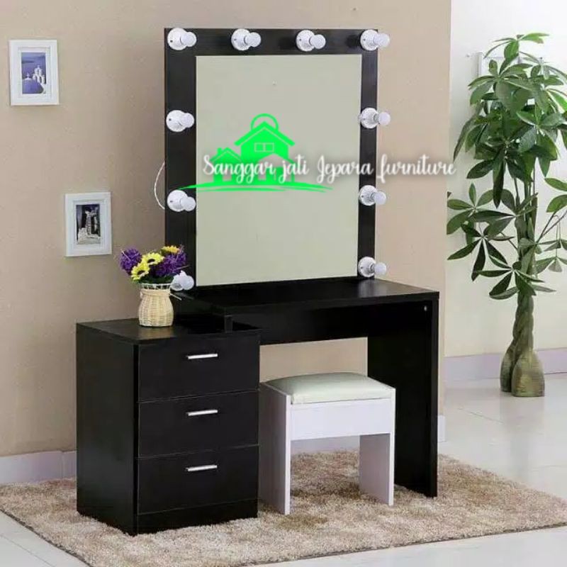meja rias lampu minimali classik meubel jepara