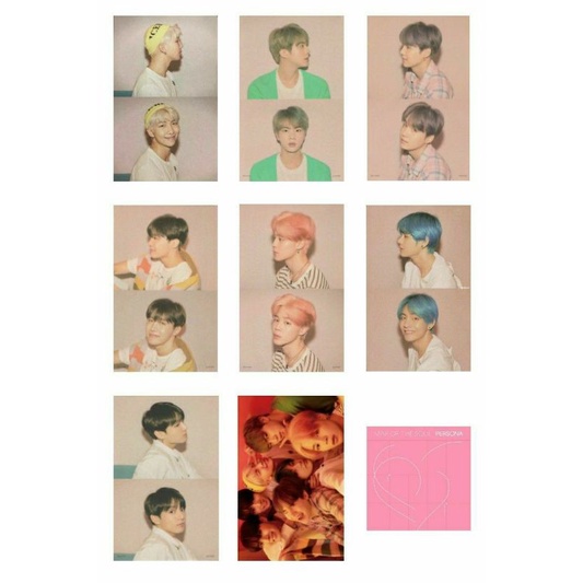 PHOTOCARD BTS PERSONA VER 1