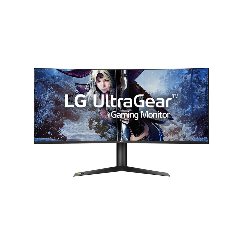 LG 38GN950-B Nano IPS WQHD+ Lengkung 21:9 UltraGear™ 38” 1 ms 144Hz HDR 400 Sphere Lighting 2.0