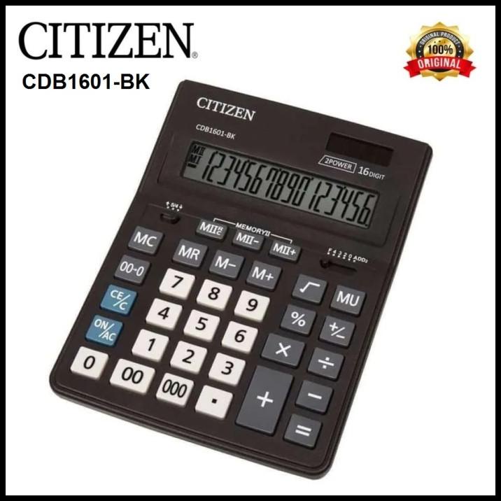 

Kalkulator Citizen Cdb1601-Bk Calculator 16 Digits