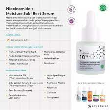 SOMETHINC NIACINAMIDE + MOISTURE SABI BEET BRIGHTENING SERUM (NEW PACKAGING)