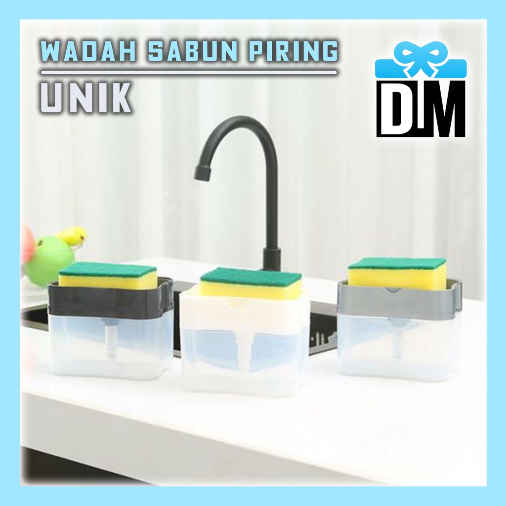 Jual Wadah Kotak Dispenser Sabun Cuci Piring Spons Sponge Caddy Dish