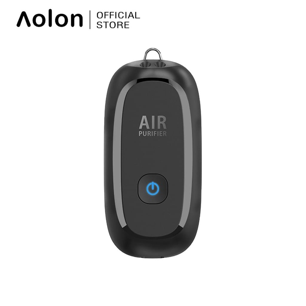 Aolon M8 Kalung Air Purifier / Generator Ion Negatif Mini Portable USB 150million