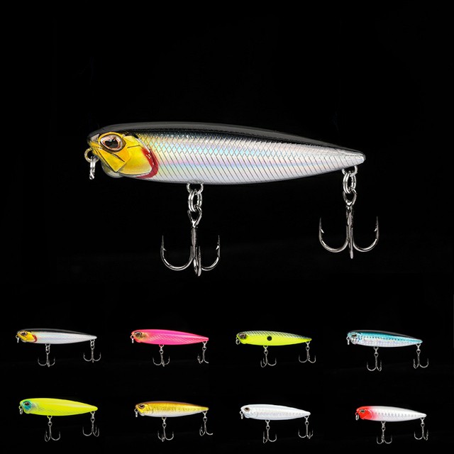 WTD Lure Top Water Pencil Umpan casting hampala 6,5cm 6gr Duo Realis Replika NE230