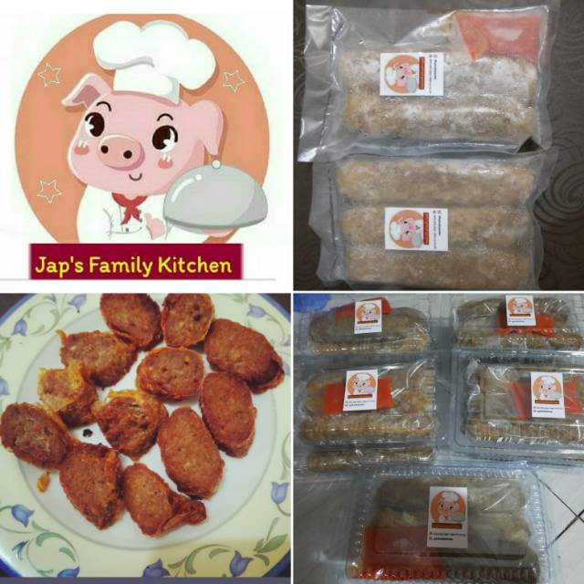 

Gohiong/ Kekian / Ngohiong B2 pork non halal "Jap Family Kitchen" fresh made by order