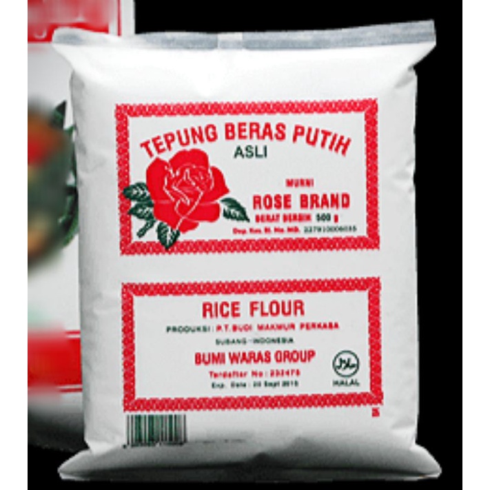 

Tepung Beras Rose Brand 500gr