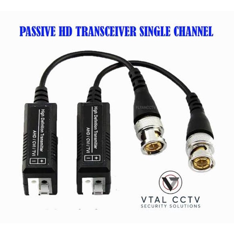 Konektor Adaptor Video Balun Balon CCTV AHD HDCVI HDTVI Analog