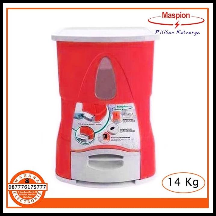 

Ricebox/Rice Box Maspion Mrd 1400Ap Tempat Beras/Penyimpan Beras 14 Kg