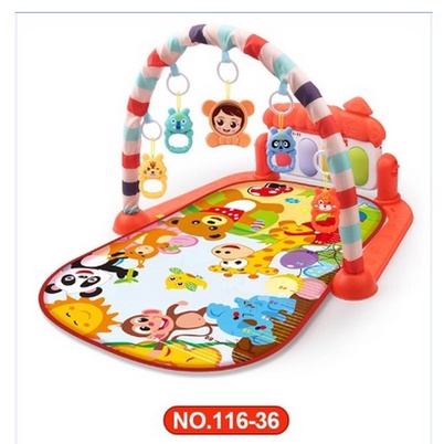 TS01- PM001 PlayGym Matras Bayi / Mainan Piano Bayi / Playmate Music / PLAYGYM UNTUK BAYI MAINAN GYM PIANO MUSICAL